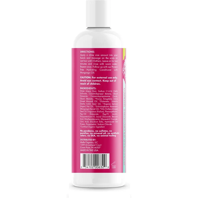 Mielle Organics - Shampoing exfoliant mongongo 240ml