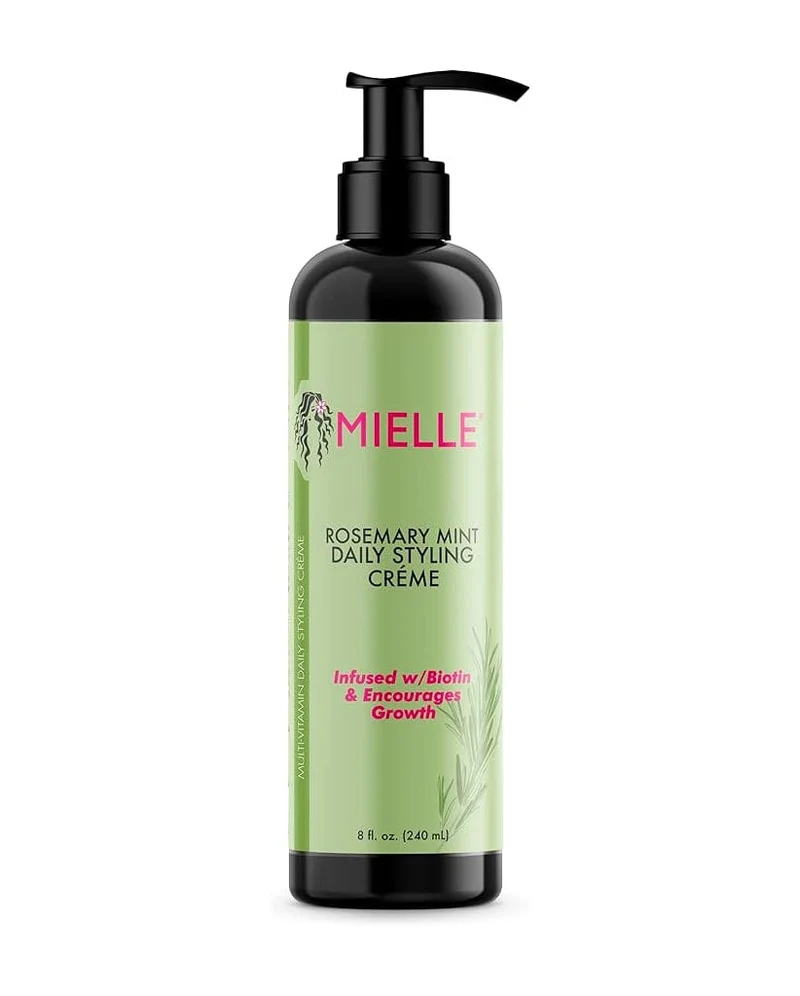 Mielle Organics - Crème coiffante quotidienne multivitaminés à la menthe et au romarin 240 ml