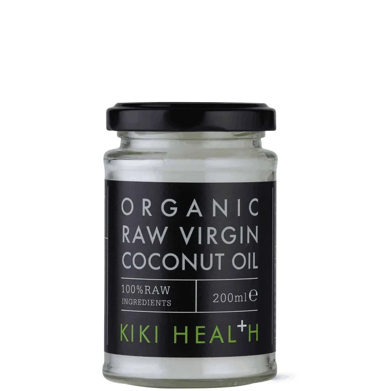 KIKI Health - Huile de Noix de Coco Vierge Brute Biologique - Hydratant essentiel - 200ml