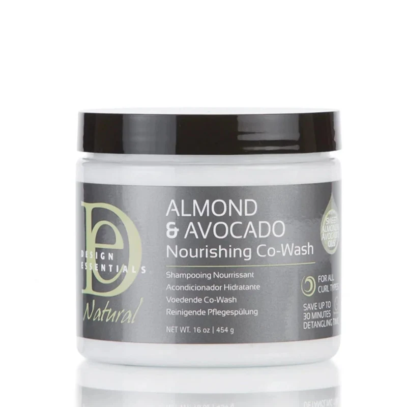 Design Essentials - Shampoing Nourrissant À L’Amande Douce & Avocat "Almond & Avocado Nourishing Co-wash" - 454g