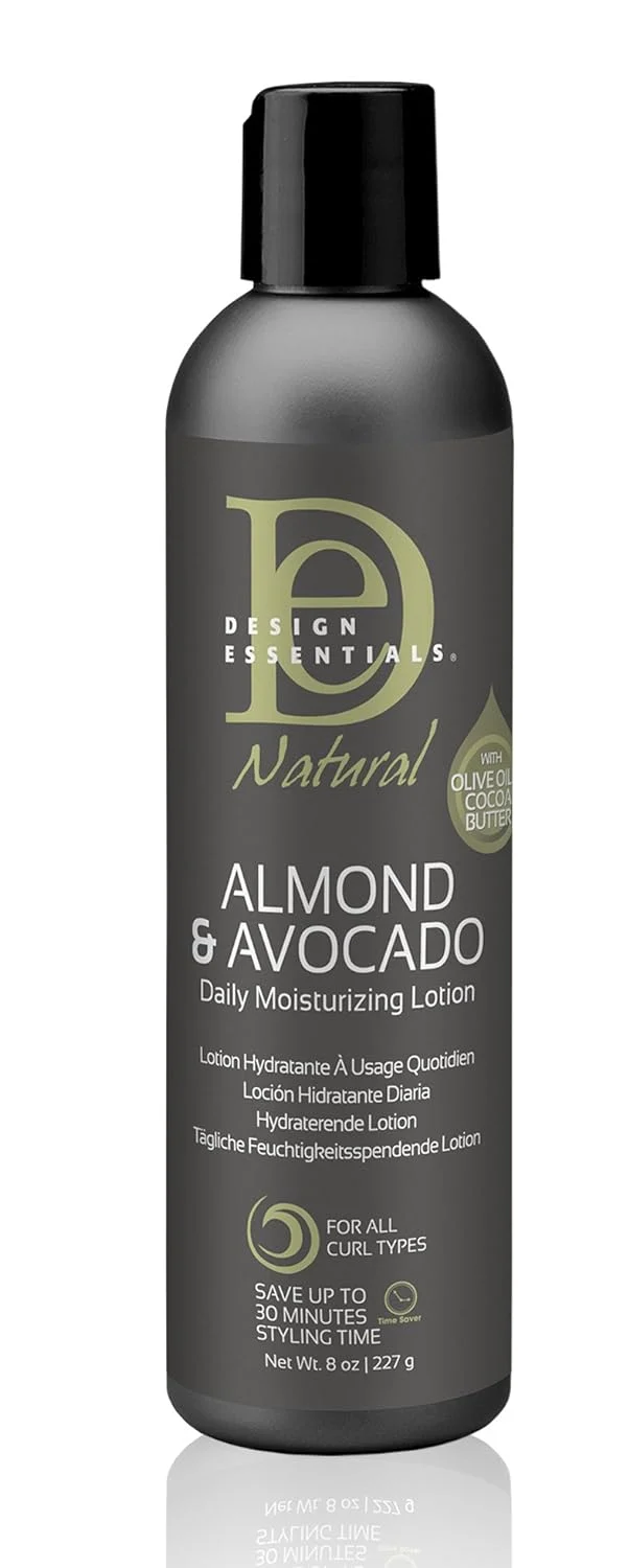 Design Essentials - Lotion Hydratante à l’Amande Douce & Avocat