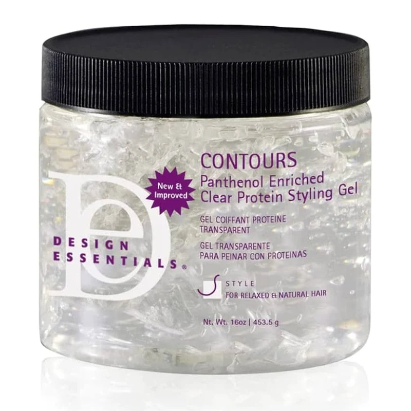 Design Essentials - Gel Coiffant À L'Huile D'Argan (plusieurs contenances)