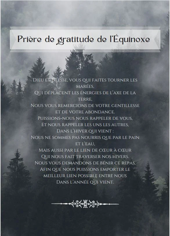 Recettes et Légendes de l'équinoxe d'automne - PDF - E-book