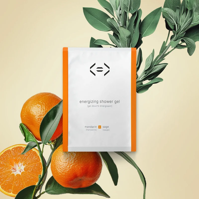 gel douche énergie [mandarine + sauge]