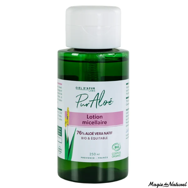 Lotion micellaire - 76% Aloé Vera - 250ml