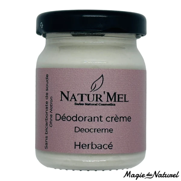Déodorant crème « L'Herbacé » - Sans bicarbonate - 50ml