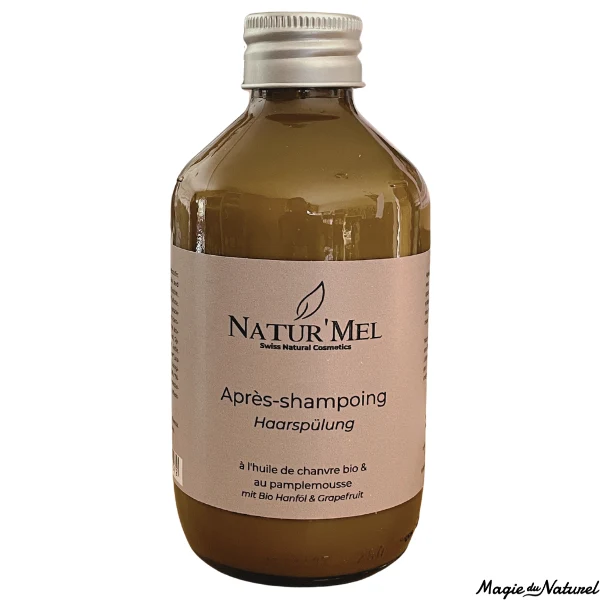 Après-Shampoing sans ammonium quaternaire - Démêlant & hydratant - 250 ml