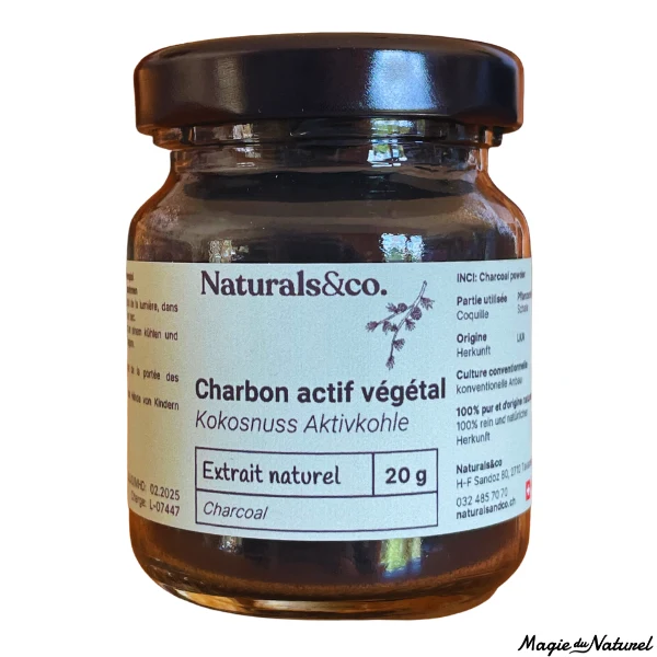 Charbon actif végétal (coco)