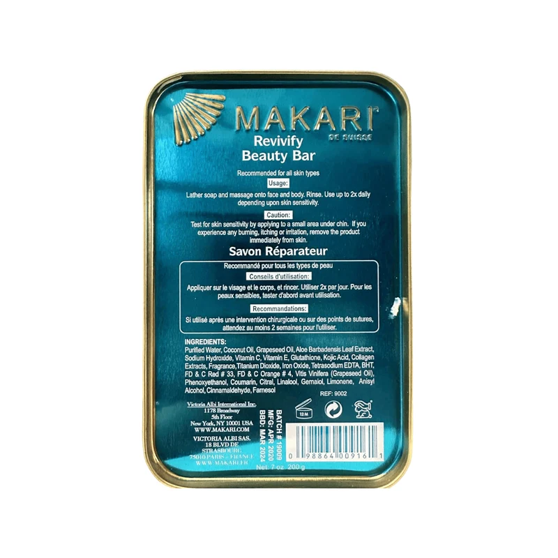 Makari - Blue Crystal Revivify Beauty Bar 200g