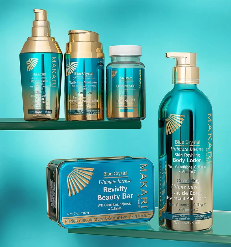 Makari - Blue Crystal Revivify Beauty Bar 200g