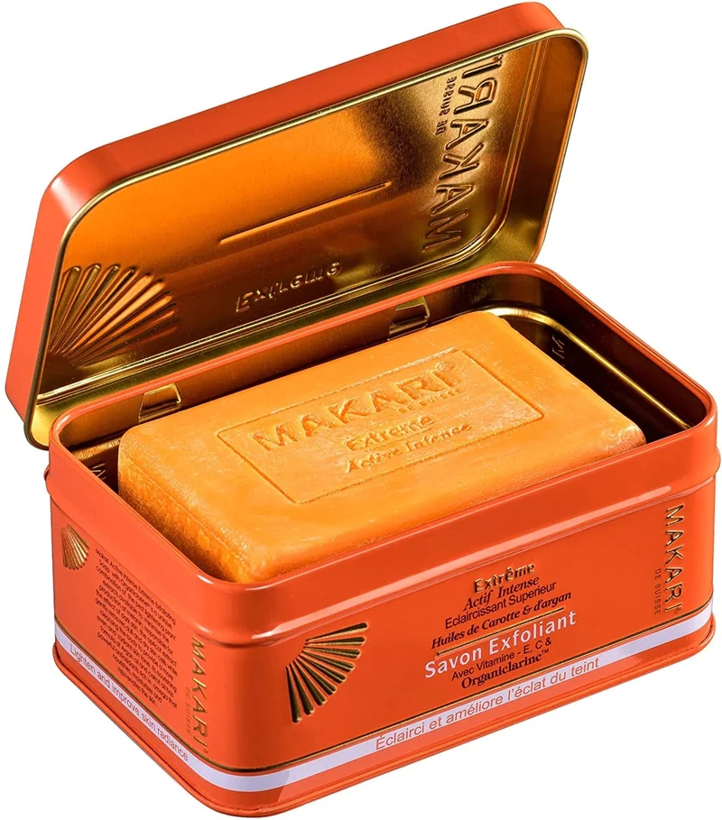 Makari - Savon Exfoliant Exterme Argan & Huile de Carotte 200g