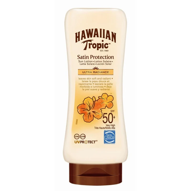 Hawaiian Tropic - Lotion Protectrice Satin Spf 50 – 180ml