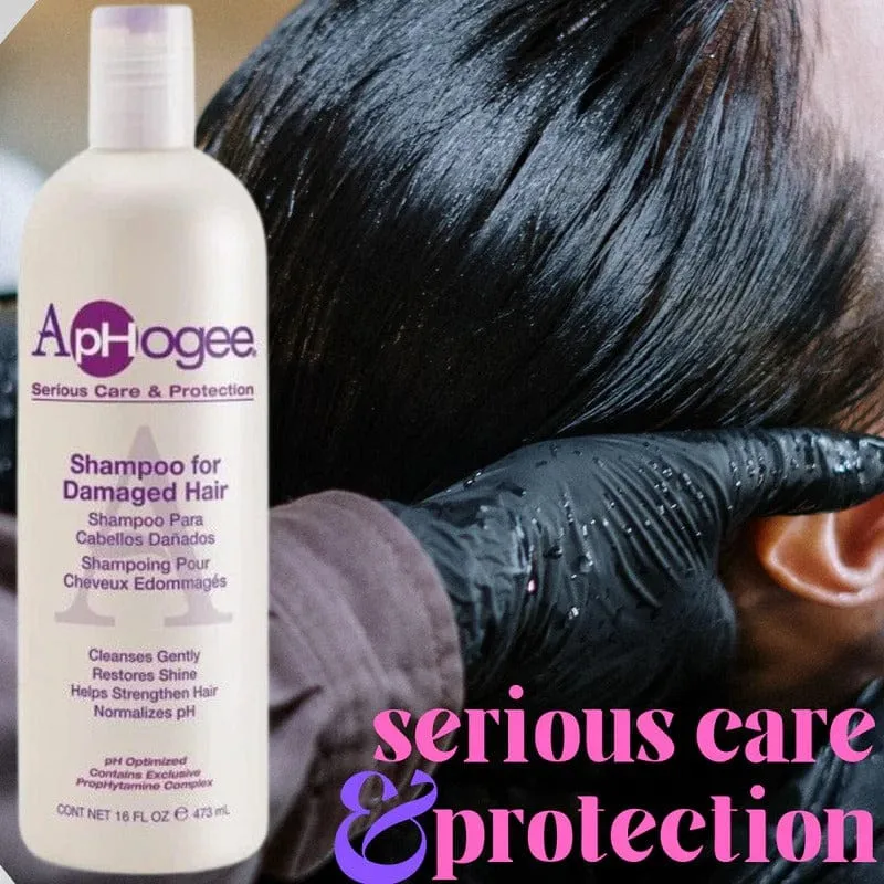 ApHogee - Shampoing réparateur pour cheveux abîmés - 473ml