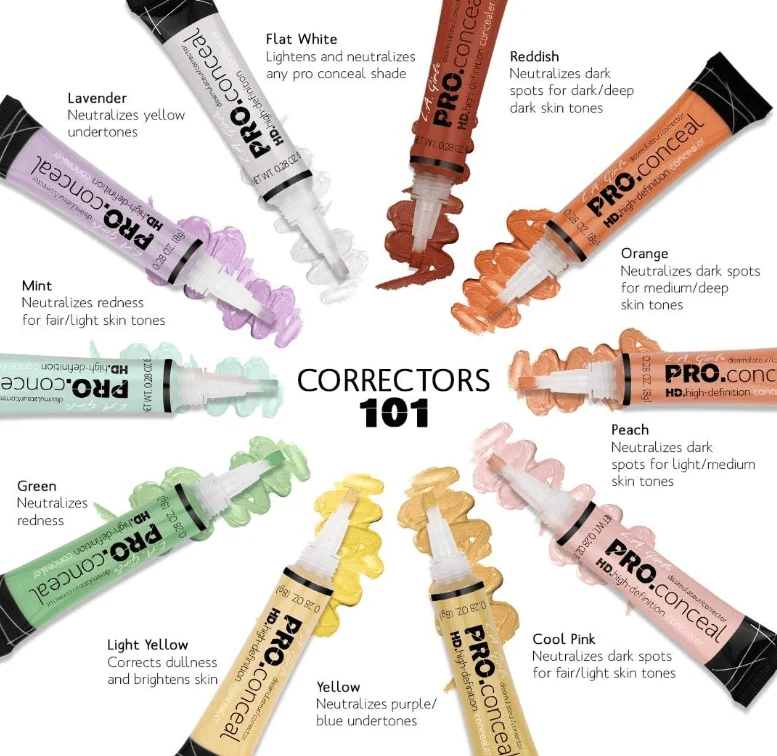 L.A. Girl Pro - Correcteur Pro Conceal Hd 8G (18 Variantes)