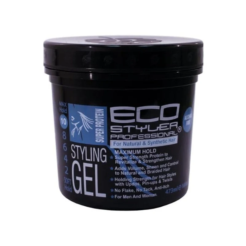 Eco Styler - Gel de fixation à la super protéine 473 ml