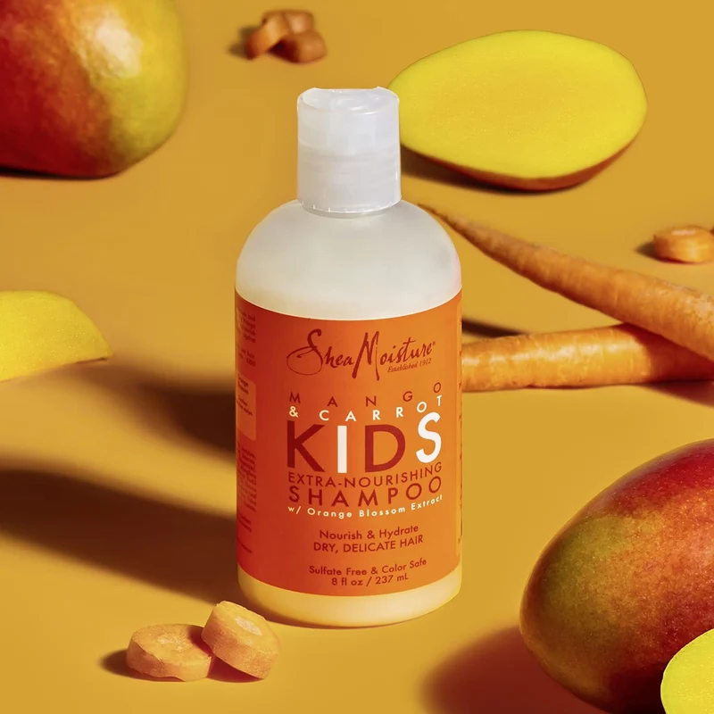 Shea Moisture - Shampoing Extra Nourissant Pour Enfants Mangue & Carotte - 237ml