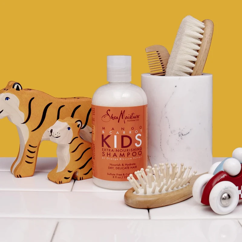 Shea Moisture - Shampoing Extra Nourissant Pour Enfants Mangue & Carotte - 237ml