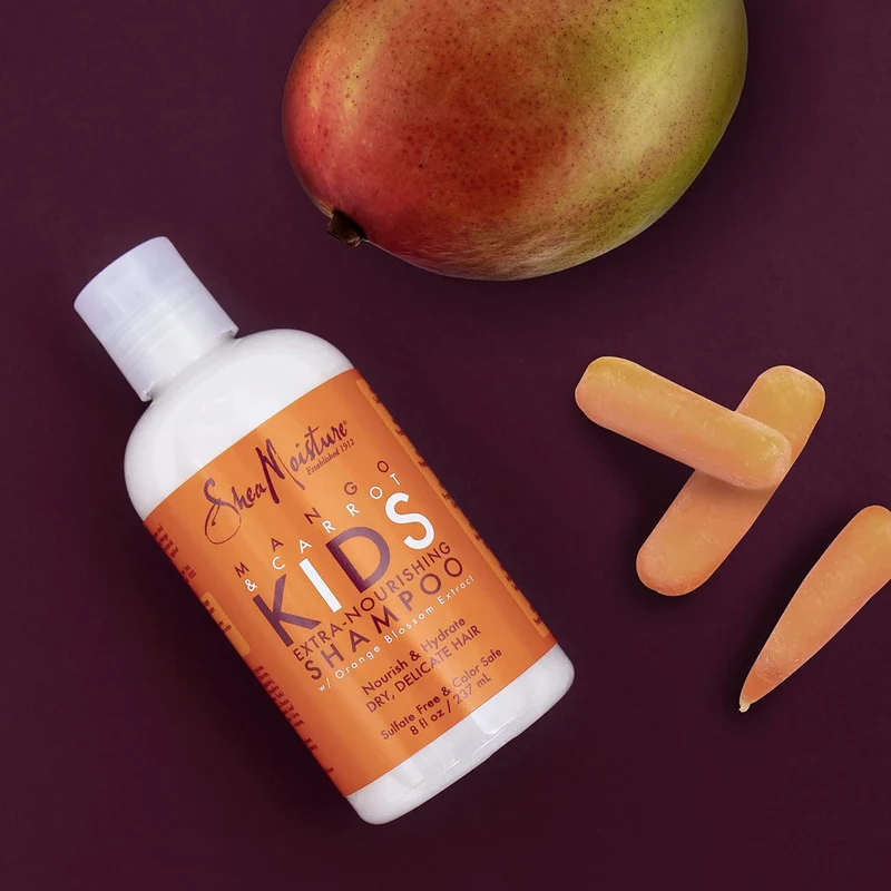 Shea Moisture - Shampoing Extra Nourissant Pour Enfants Mangue & Carotte - 237ml