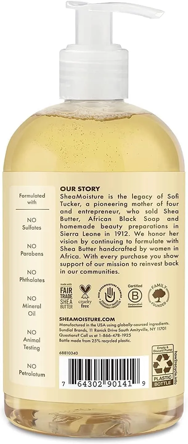 Shea Moisture - Shampoing 2 En 1 Pour Bébé Au Beurre De Karité Brut 384ml