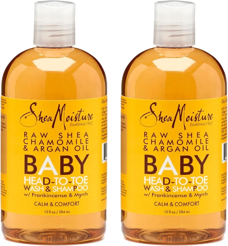 Shea Moisture - Shampoing 2 En 1 Pour Bébé Au Beurre De Karité Brut 384ml