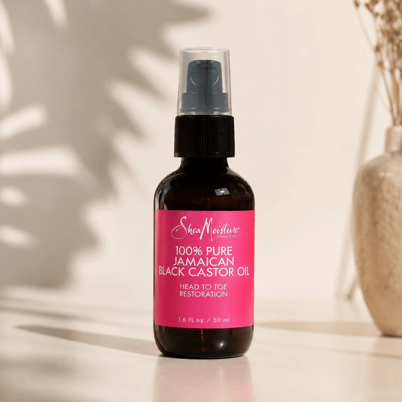 Shea Moisture - 100% Pure Huile De Ricin Noir 50ml