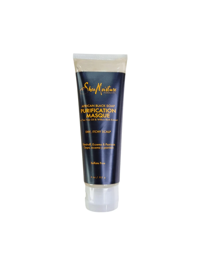 Shea Moisture - Masque Purification Au Savon Noir D'Afrique (Deux contenances disponibles)