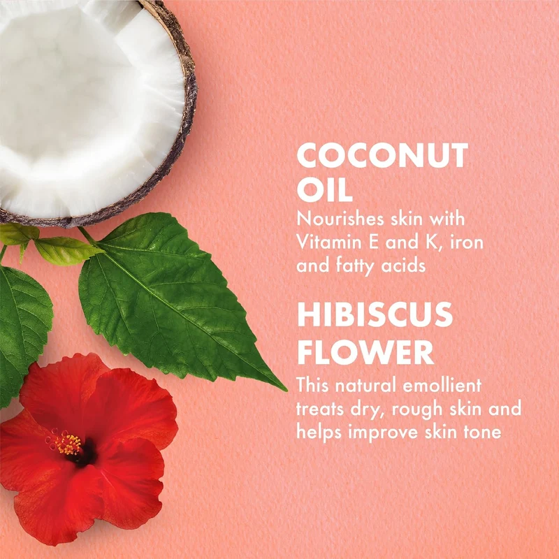 Shea Moisture - Crème Au Beurre De Karité Infusé À La Noix De Coco Et L'Hibiscus 113G