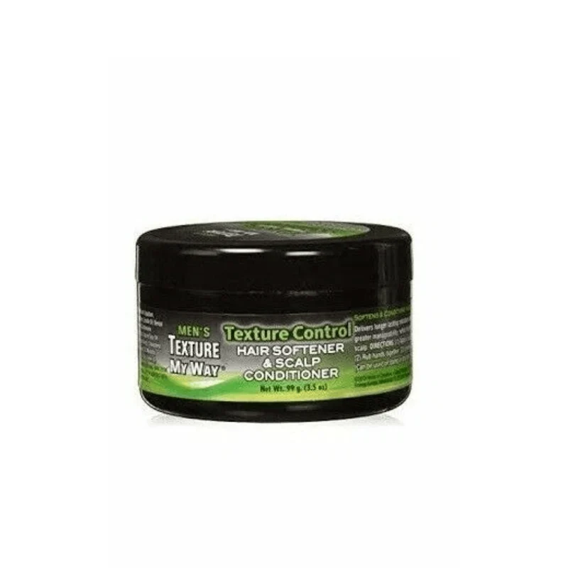 Africa's Best - Texture My Way Men's- Soin adoucissant et revitalisant pour le cuir chevelu "Hair softener & scalp conditioner"- 104ml
