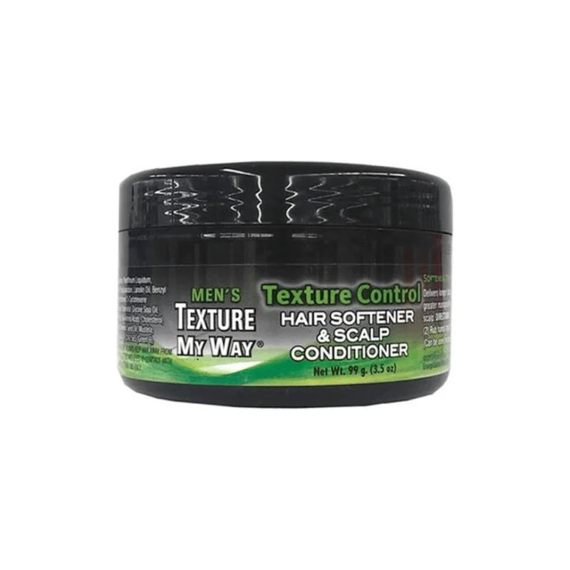 Africa's Best - Texture My Way Men's- Soin adoucissant et revitalisant pour le cuir chevelu "Hair softener & scalp conditioner"- 104ml