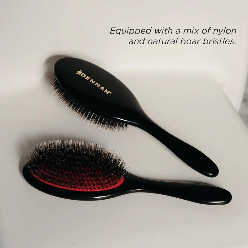 Denman - Brosse Moyenne À Poils De Sanglier, 100% D82M