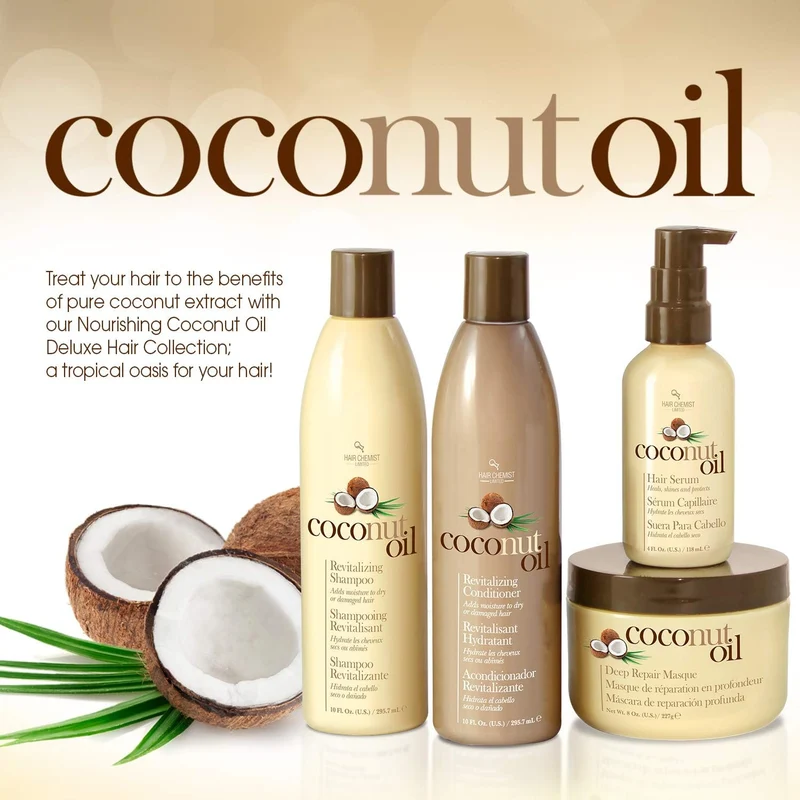 Hair Chemist - Revitalisant hydratant à l'huile de coco- 296ml