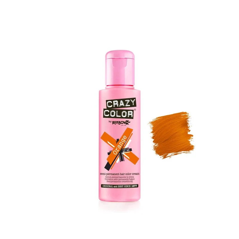 Crazy Color - Coloration Semi Permanente Pour Cheveux (plusieurs teintes) 100ml