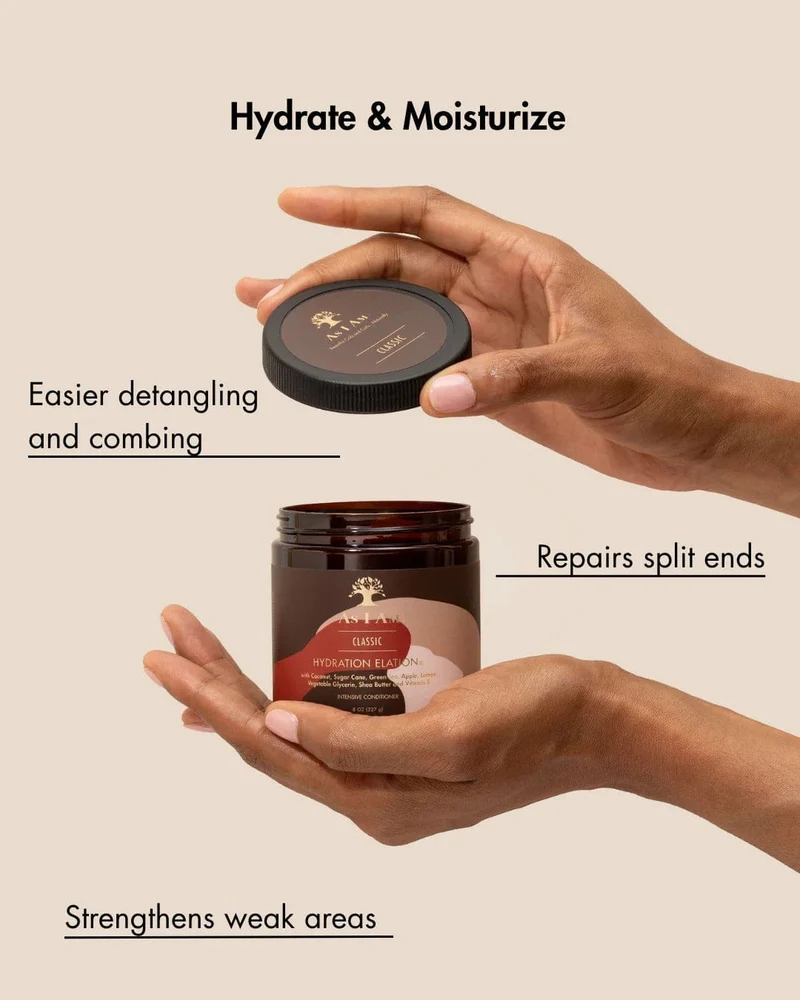 As I Am - Soin hydratation intense "hydration elation" - 227g