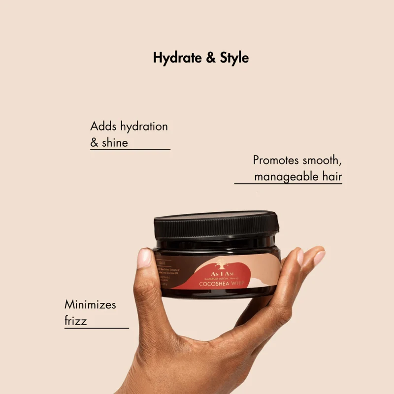 As I Am - Crème coiffante fouettée "Cocoshea whip" - 227g