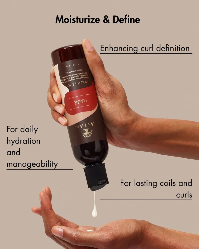 As I Am - Lait capillaire "Moisture milk" - 237ml