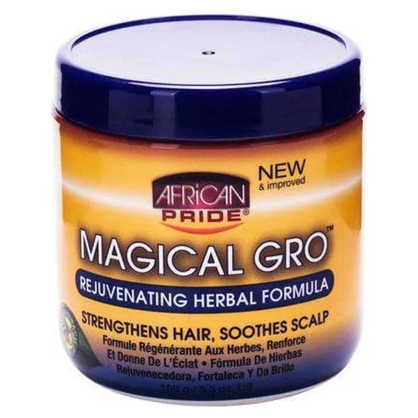 African Pride - Magical Gro Crème Régénérant au Plantes - 150ml