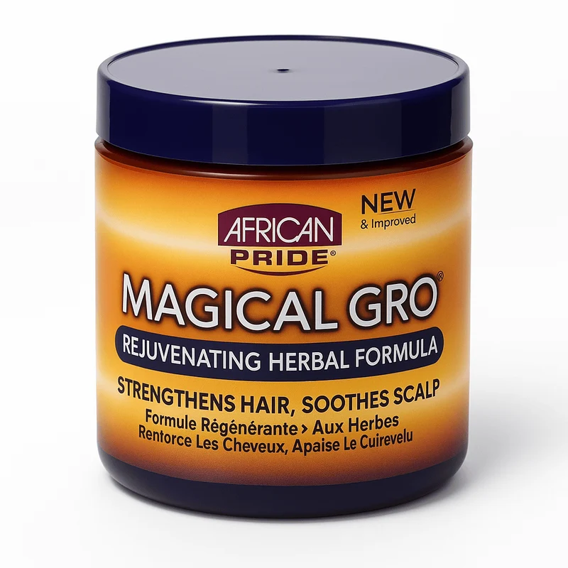 African Pride - Magical Gro Crème Régénérant au Plantes - 150ml