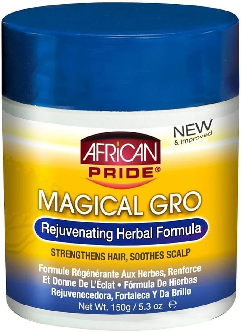 African Pride - Magical Gro Crème Régénérant au Plantes - 150ml