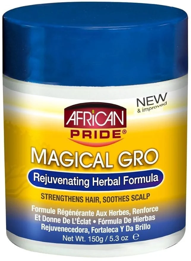 African Pride - Magical Gro Crème Régénérant au Plantes - 150ml