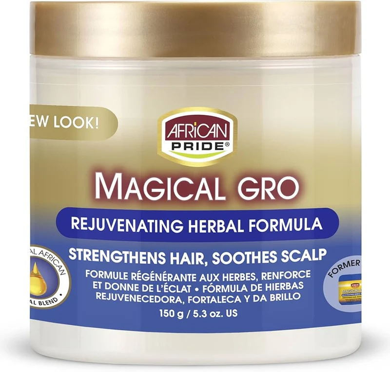 African Pride - Magical Gro Crème Régénérant au Plantes - 150ml