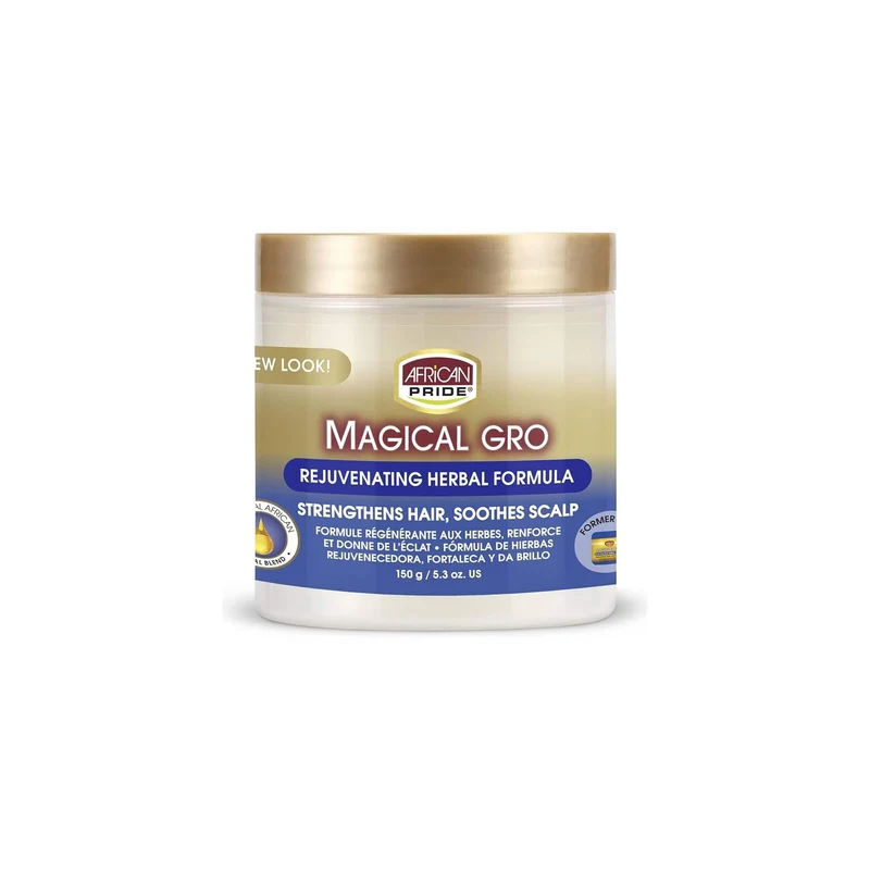 African Pride - Magical Gro Crème Régénérant au Plantes - 150ml