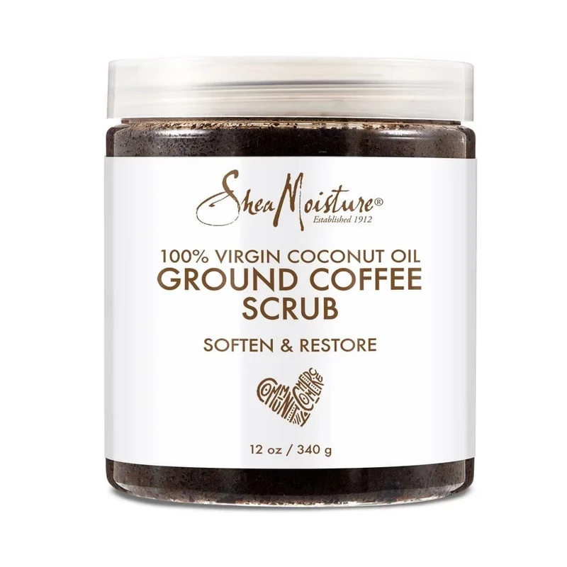 Shea Moisture - 100% Gommage au Café moulu & à l'huile de Coco vierge 340gr