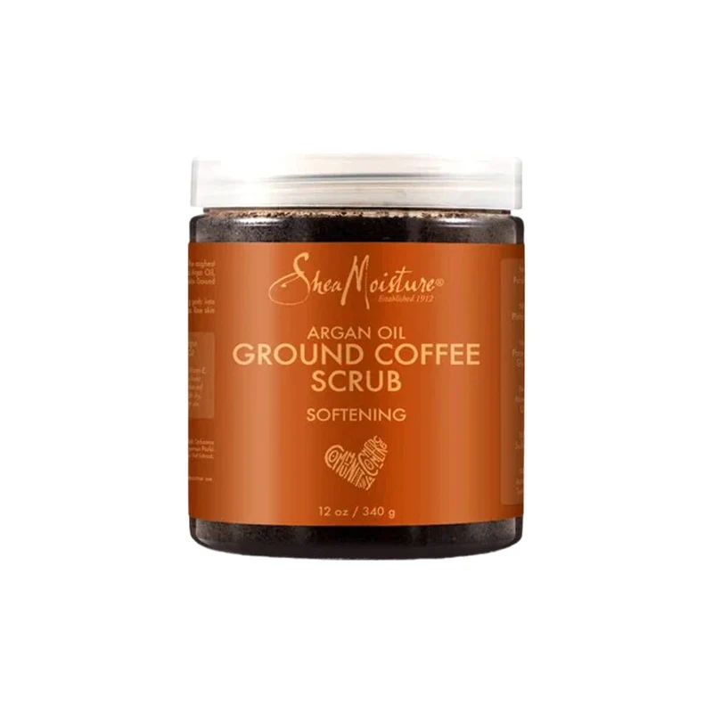 Shea Moisture - Gommage Au Café Moulu À L'Huile D'Argan 340G