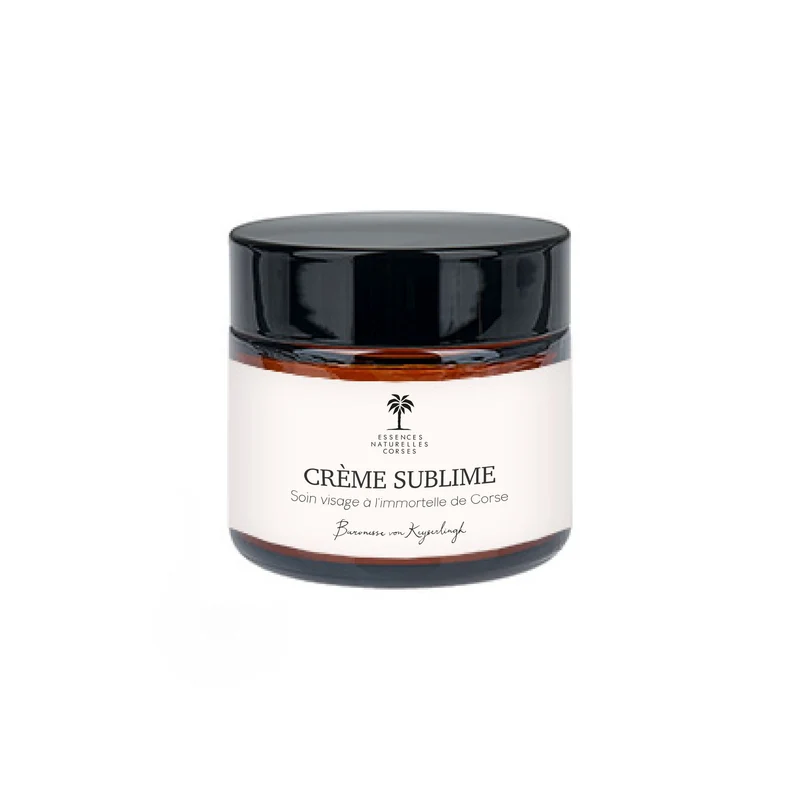 Crème Sublime Immortelle Corse Bio - Soin Visage 50ml