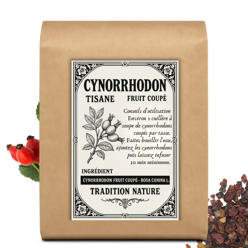 Cynorrhodon - Fruits coupés | Tisane d'Églantier