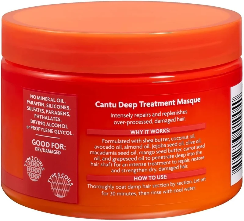 Cantu - Shea Butter - Masque Nourrissant Karite (Deep Treatment Masque) - 340g