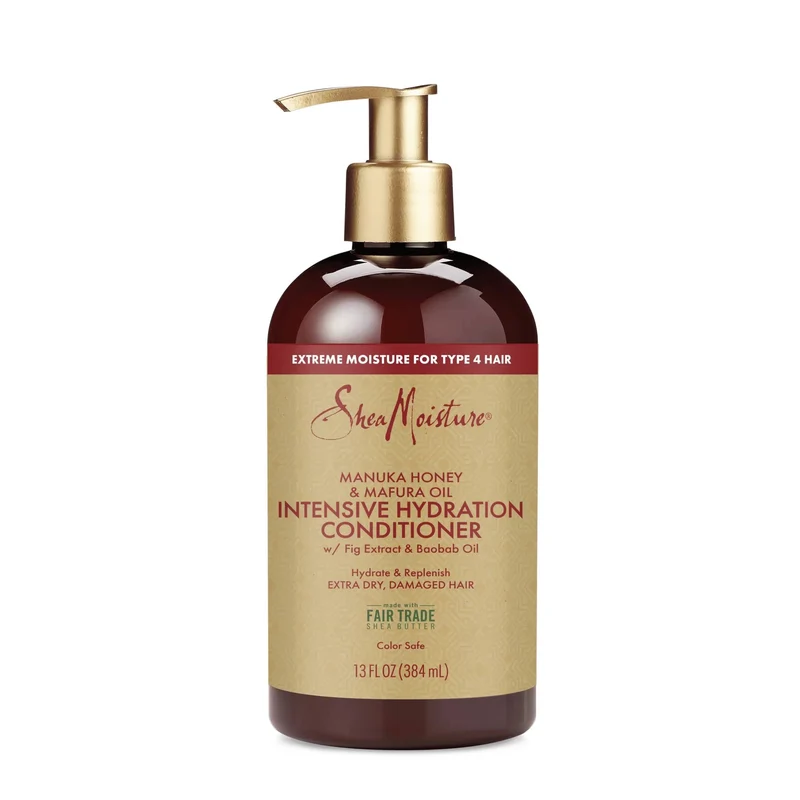 Shea Moisture - Après-Shampoing Hydratant Au Miel De Manuka & Mafura - 384ml