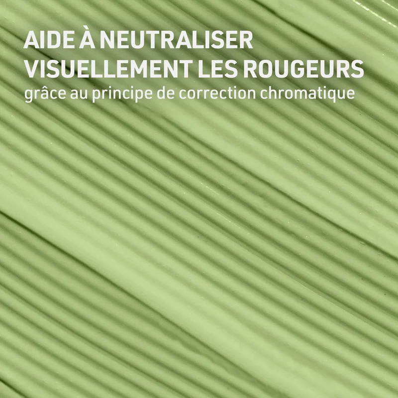 Soin correcteur vert anti-rougeurs