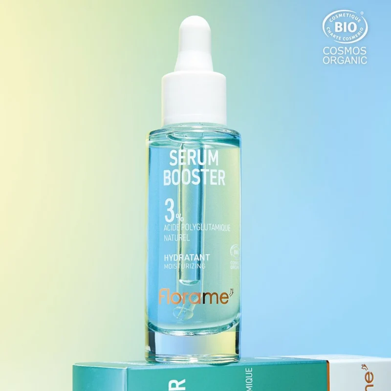 Sérum BOOSTER Hydratant 3% Acide Polyglutamique Naturel