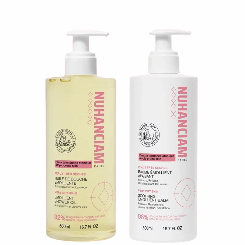 Duo Soins Corps Apaisants Peau Atopique - Nuhanciam